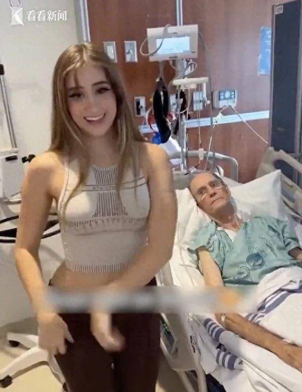 85岁富豪住院,22岁网红女友病床前兴奋热舞:遗嘱写了自己名