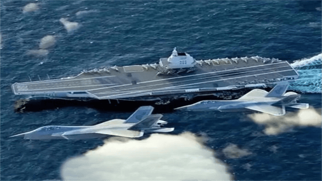 又一国产大军舰,距离独当一面不远了!电磁弹射力压福建舰