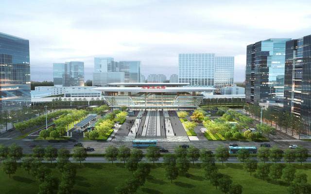 石家庄北站北广场地下车库提前15天实现主体结构封顶