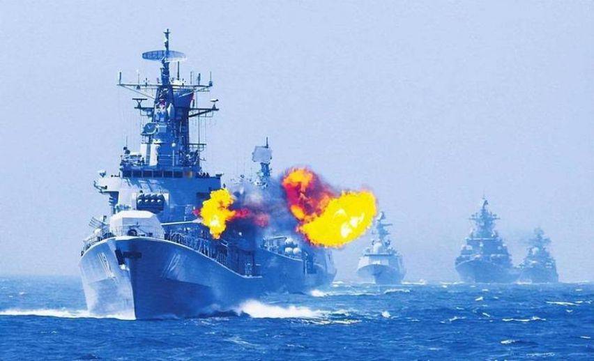 中美关系恐有大变！大批解放军军舰直奔台海，外交部霸气回应