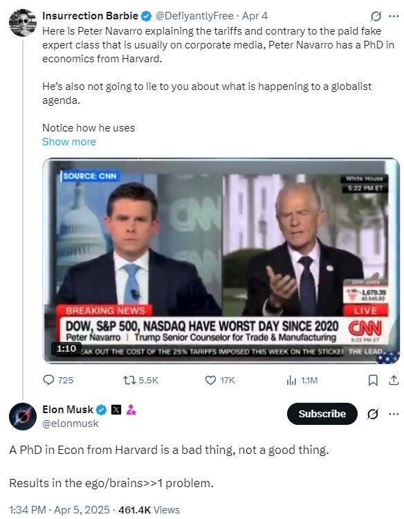 特朗普顾问谈美股暴跌：只要不卖掉股票，就不会亏钱