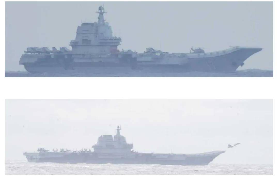 日本公布“山东”舰罕见照片！日台勾结跟踪我军航母，如何隐藏？