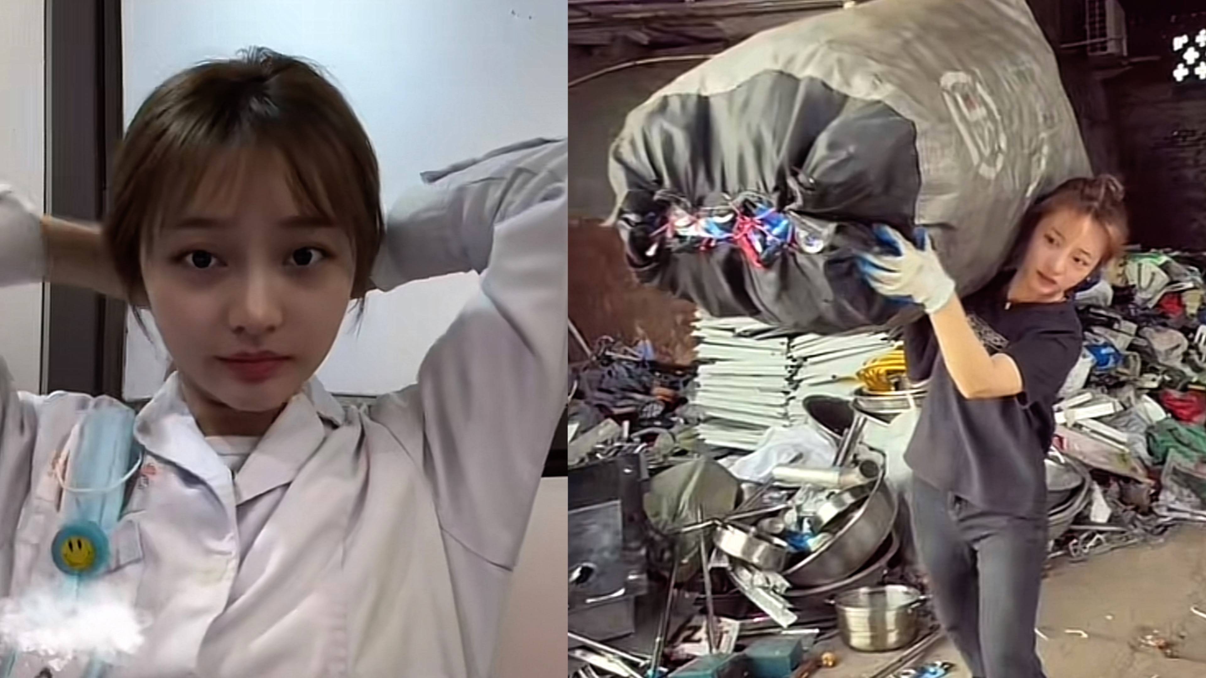 成都99年女医生晚上搞副业“收破烂”：在废品站挣得比医院多，不是起号只是记录日常