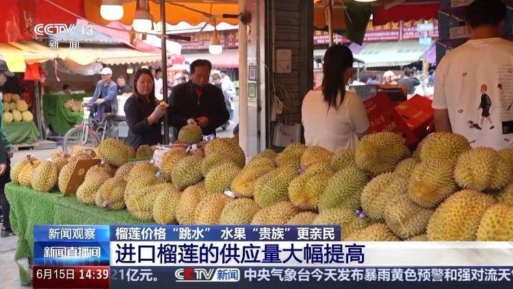 榴莲价格便宜了，原来和这条专线有关