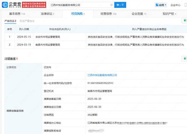 鼠头鸭脖涉事公司拟注销，决议解散