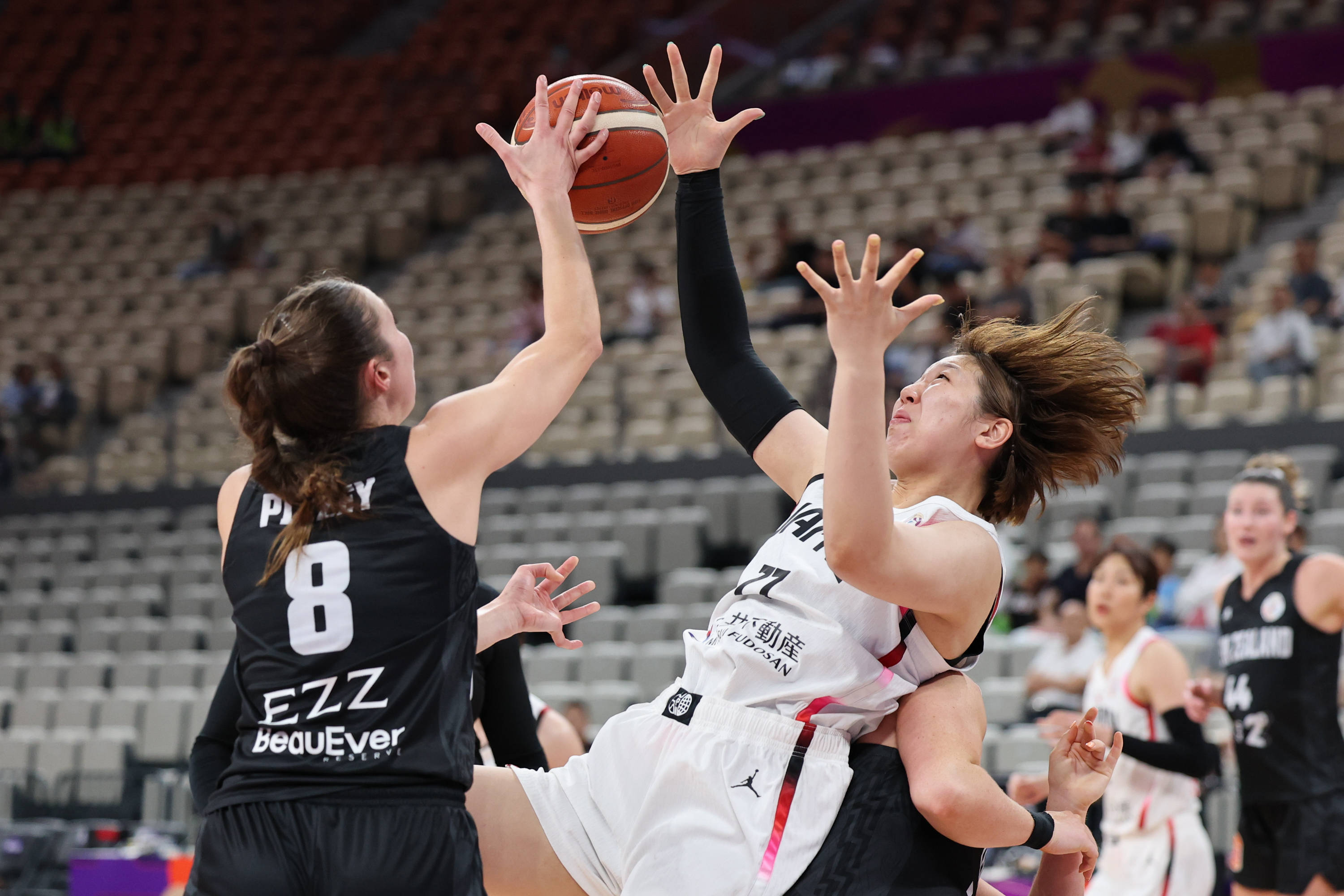 （体育）篮球——女篮亚洲杯：日本队晋级半决赛