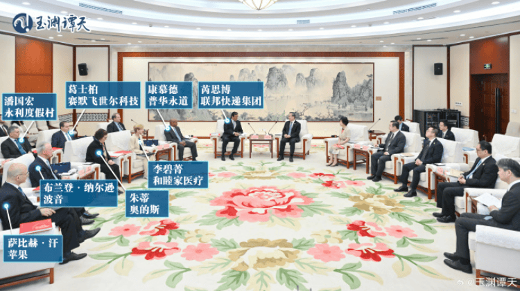 美企组团访华来了哪些人